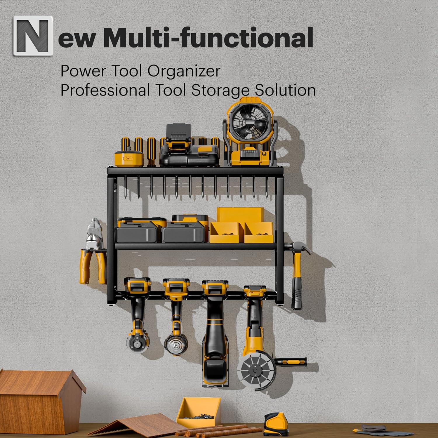 Power Tool Organizer Wall Mount