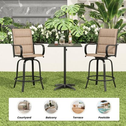All Weather Outdoor Bar Height Chairs