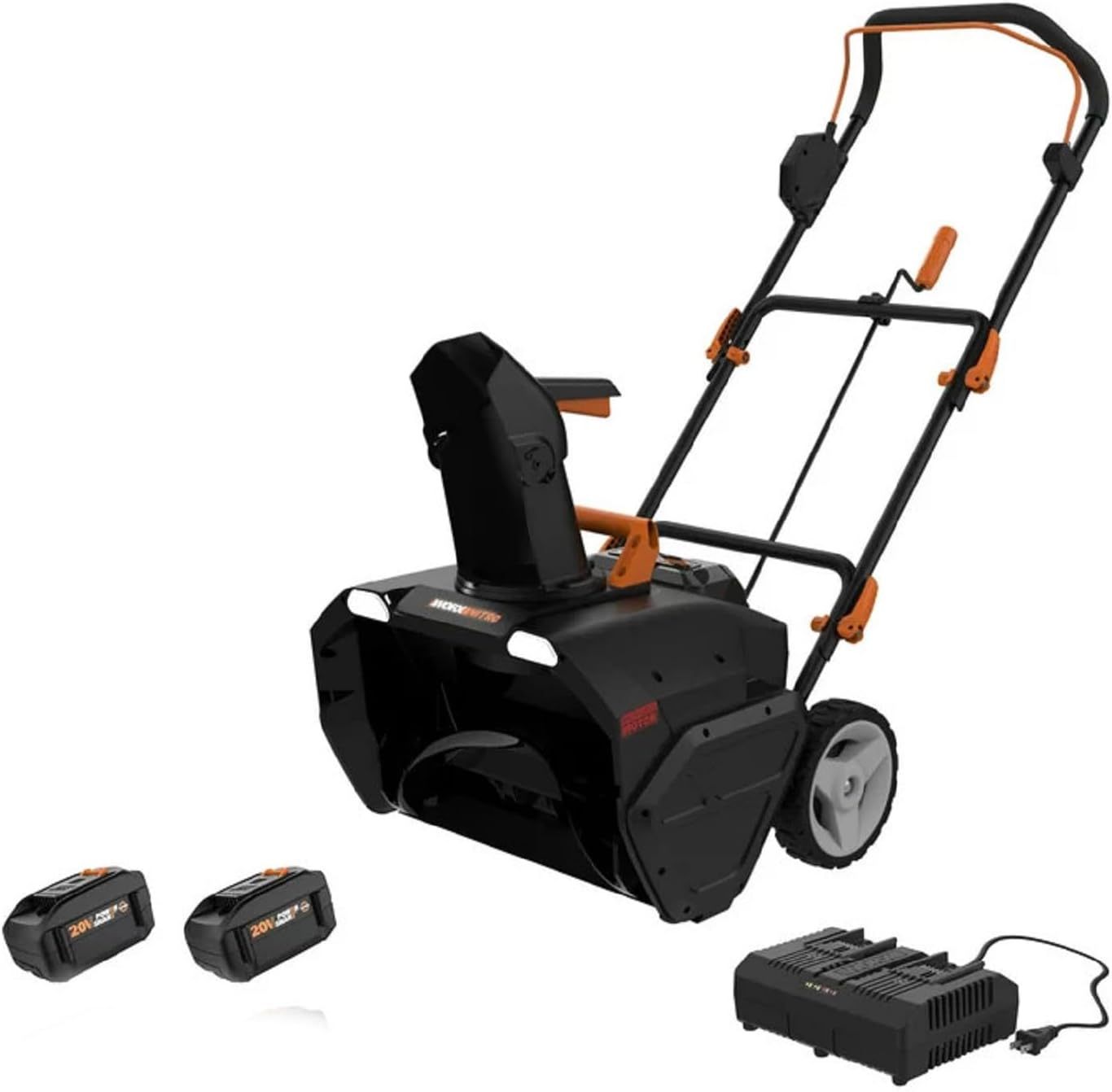 40V 20" Cordless Snow Blower Power Share with Brushless Motor - WG471 (Batteries & Charger Included)