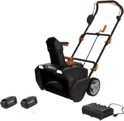 40V 20" Cordless Snow Blower Power Share with Brushless Motor - WG471 (Batteries & Charger Included)