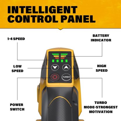 3-in-1 Leaf Vacuum Mulcher with Bag, 40V 330CFM Battery Leaf Blower with 2x4.0Ah Battery & Charger for Lawn Care, 5-Speeds Variable Control