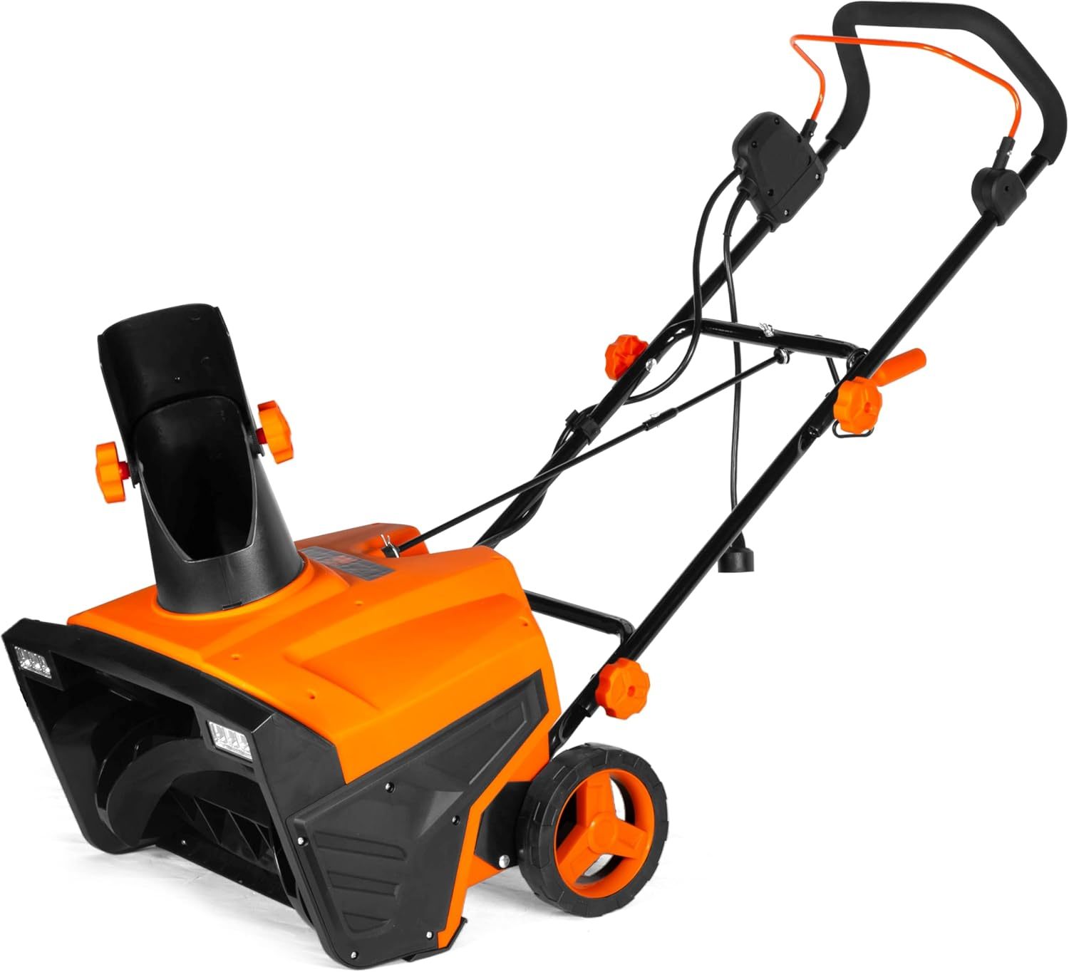 15-Amp 20-Inch Electric Snow Blaster with Dual LED Lights