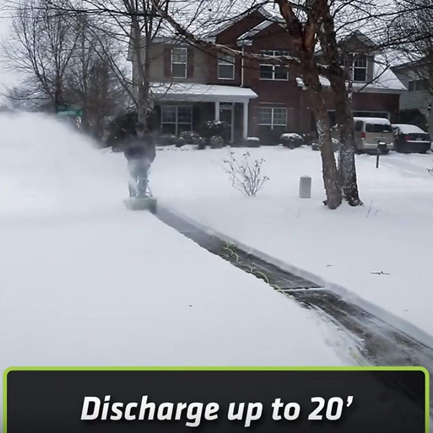 13 Amp 20-Inch Corded Snow Thrower