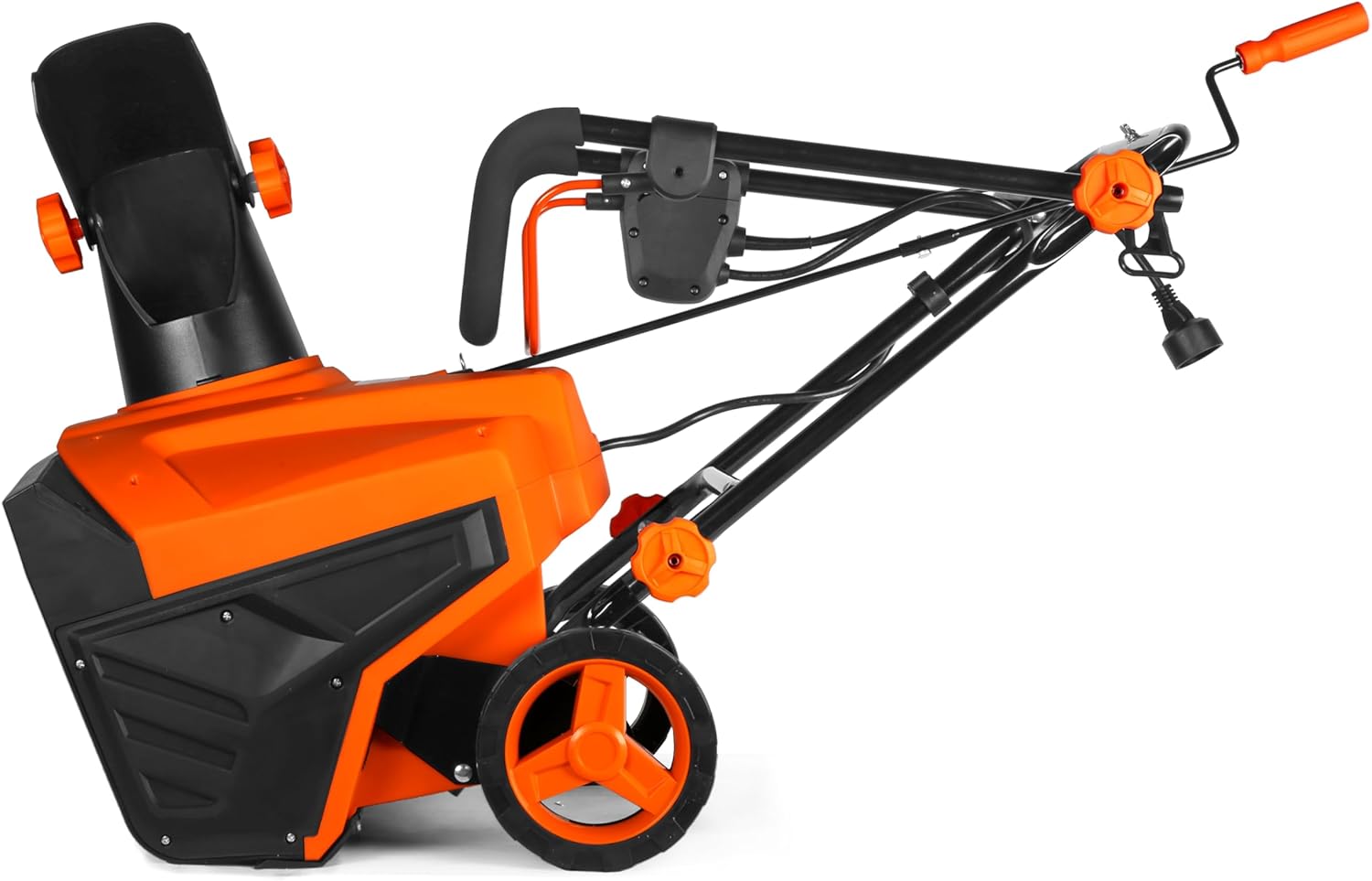 15-Amp 20-Inch Electric Snow Blaster with Dual LED Lights