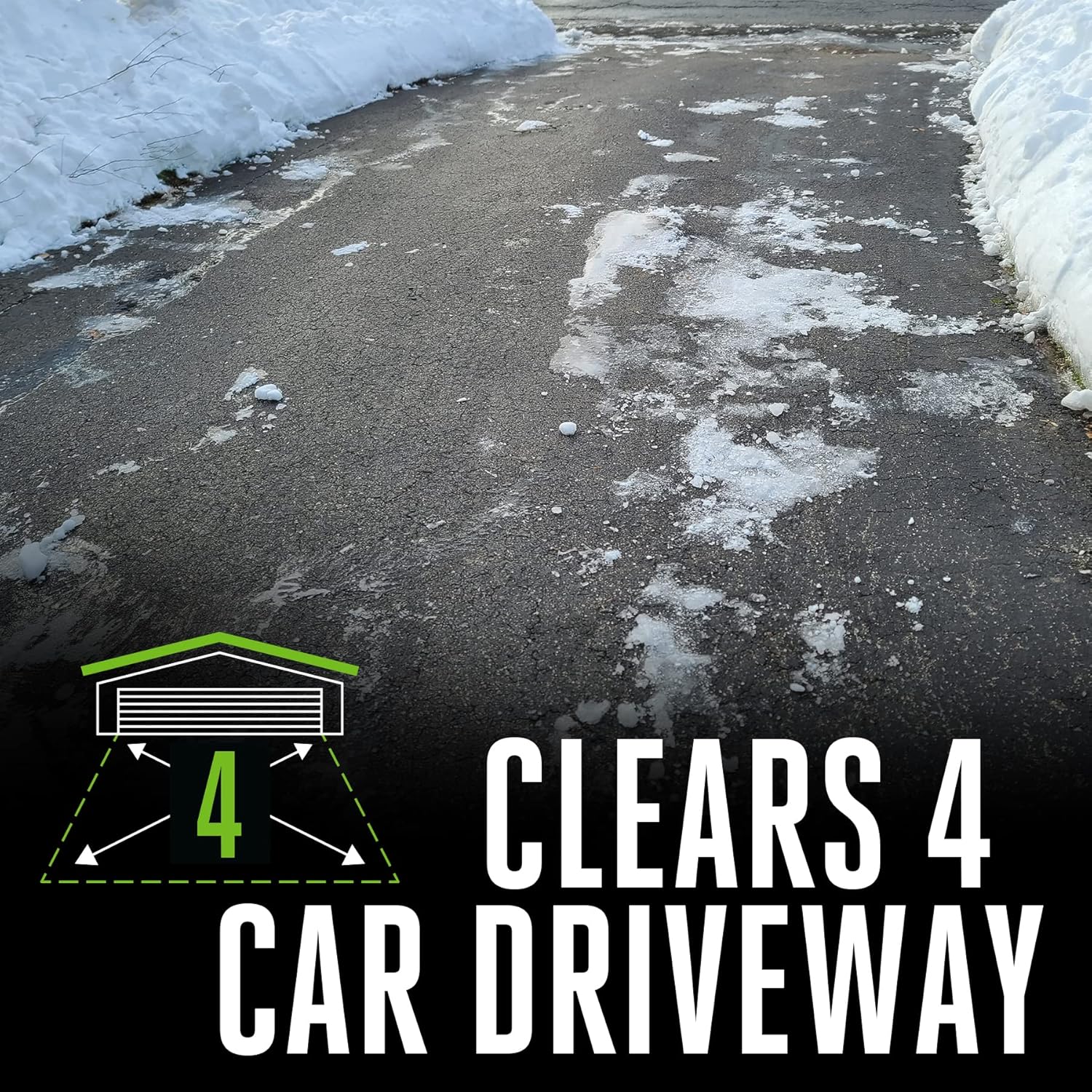 Power+ Electric Snow Shovel Attachment, Use with Cordless Power Head Multi-Head System, Battery, Charger and Power Head Not Included