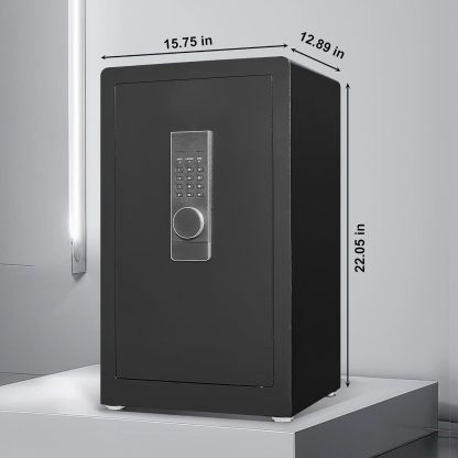 3.0 Cuft Digital Cabinet Safe Box with Hidden Compartment, Heavy Duty Security Home Safes with 6 Solid Bolt for Money Valuable