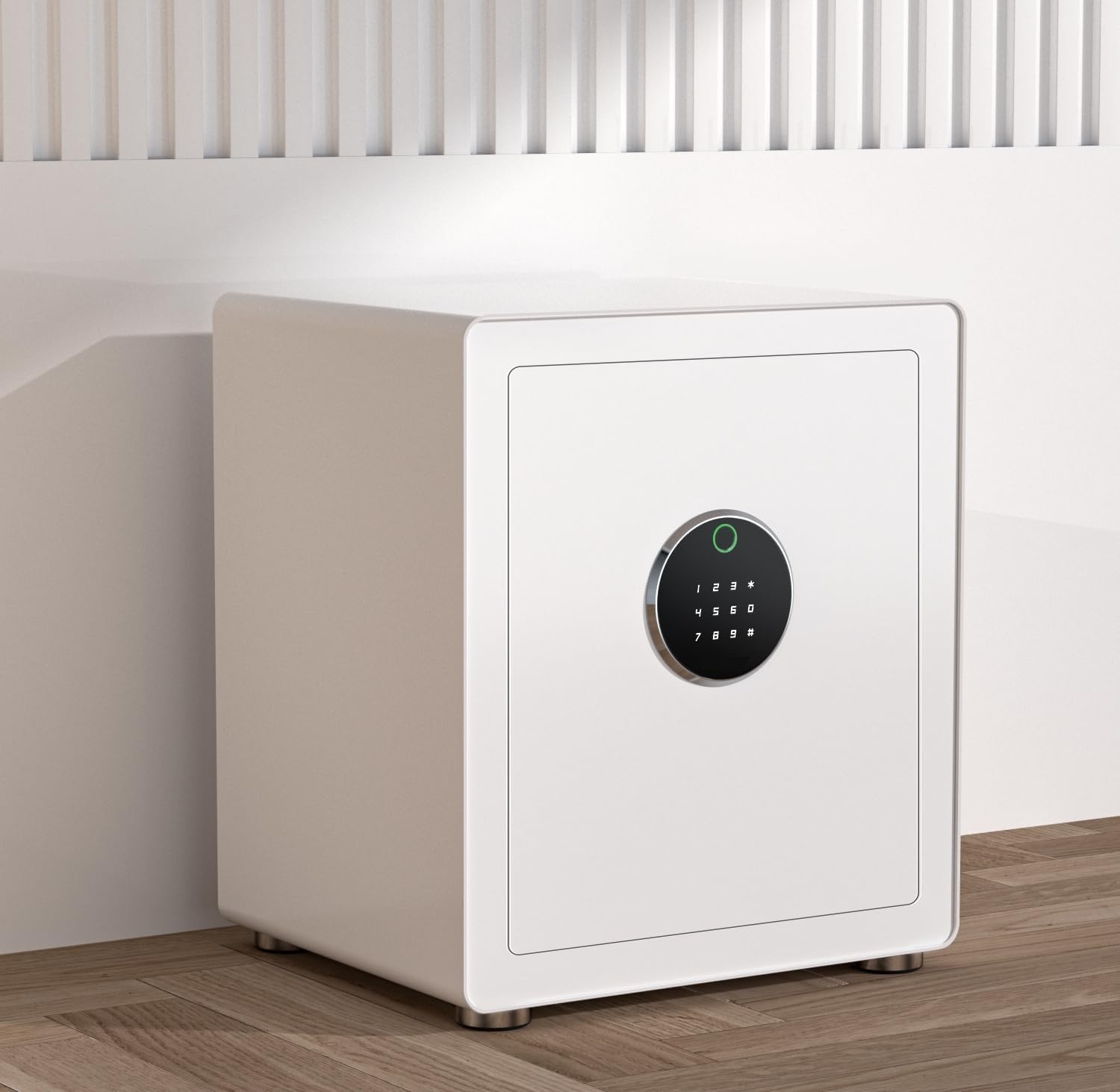 2.25 Cubic Feet Auto-Open Safe Box with Digital Virtual Password,Safety Steel Home Safes