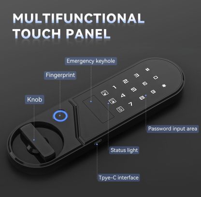 Biometric Fingerprint Touchscreen Small Home Security Safe (3.38 Cuft-Fingerprint)