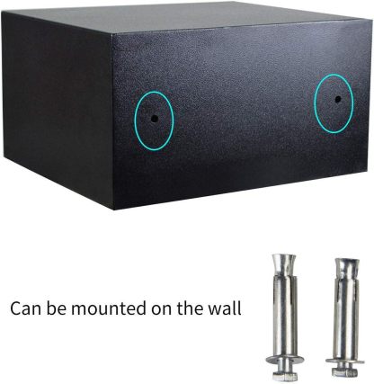 8.5L Home Digital Electronic Box High Steel Lock s Home Office Money Cash Storage Box