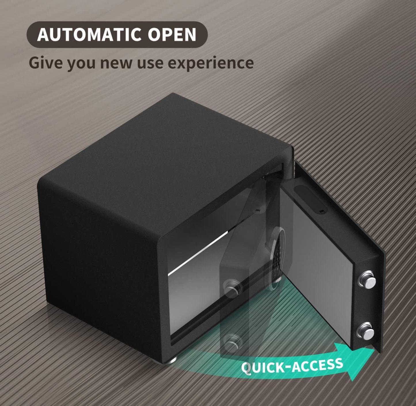 1.28 Cubic Feet Digital Safe Box with Full Felt Lining, High Capacity Safety Steel Household Wardrobe