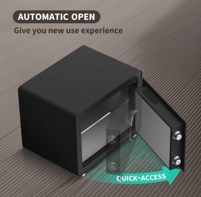 1.28 Cubic Feet Digital Safe Box with Full Felt Lining, High Capacity Safety Steel Household Wardrobe