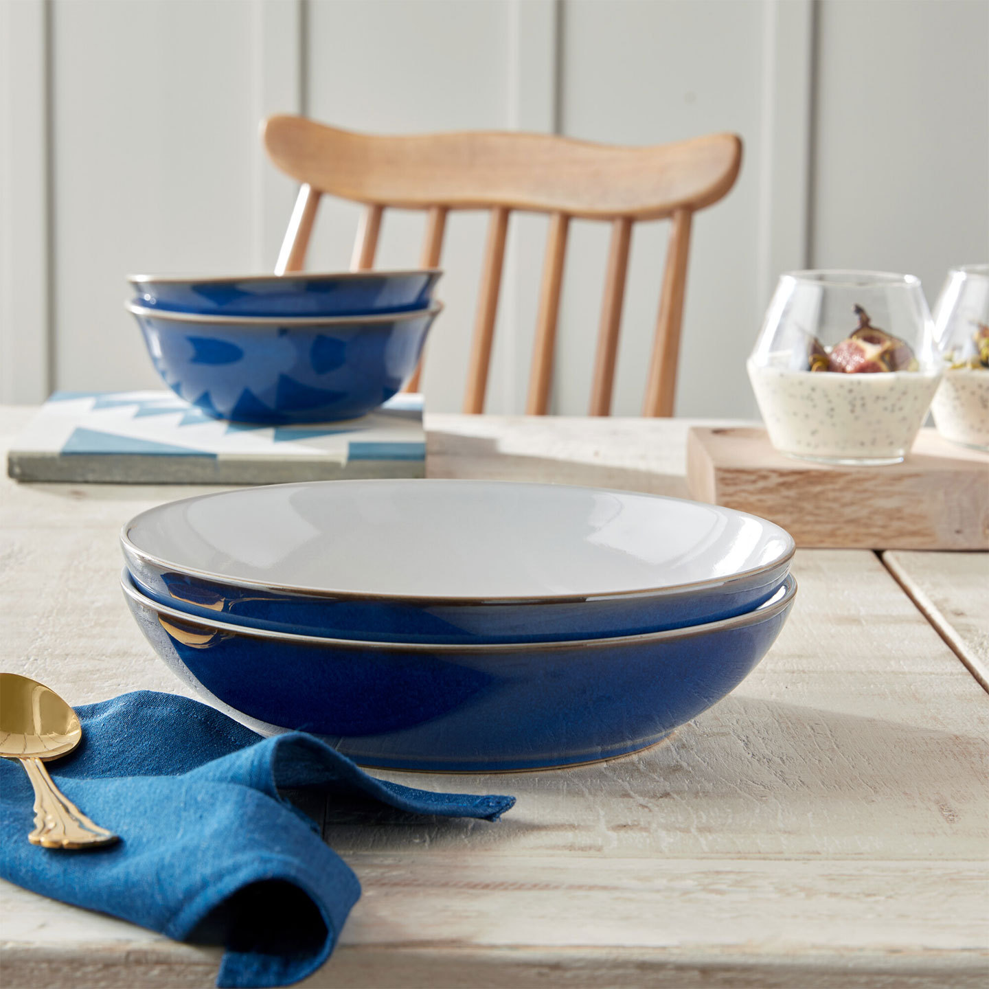 Imperial Blue Pasta Bowl