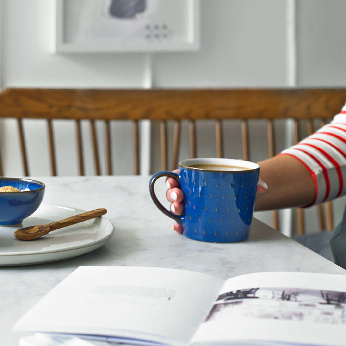 Imperial Blue Cascade Mug - Thumbnail 5