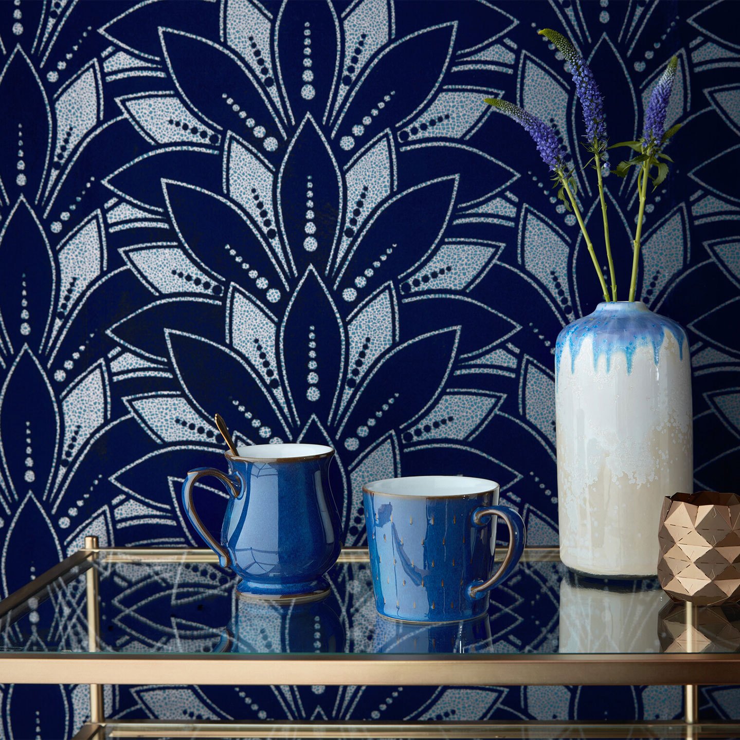 Imperial Blue Cascade Mug - Thumbnail 4