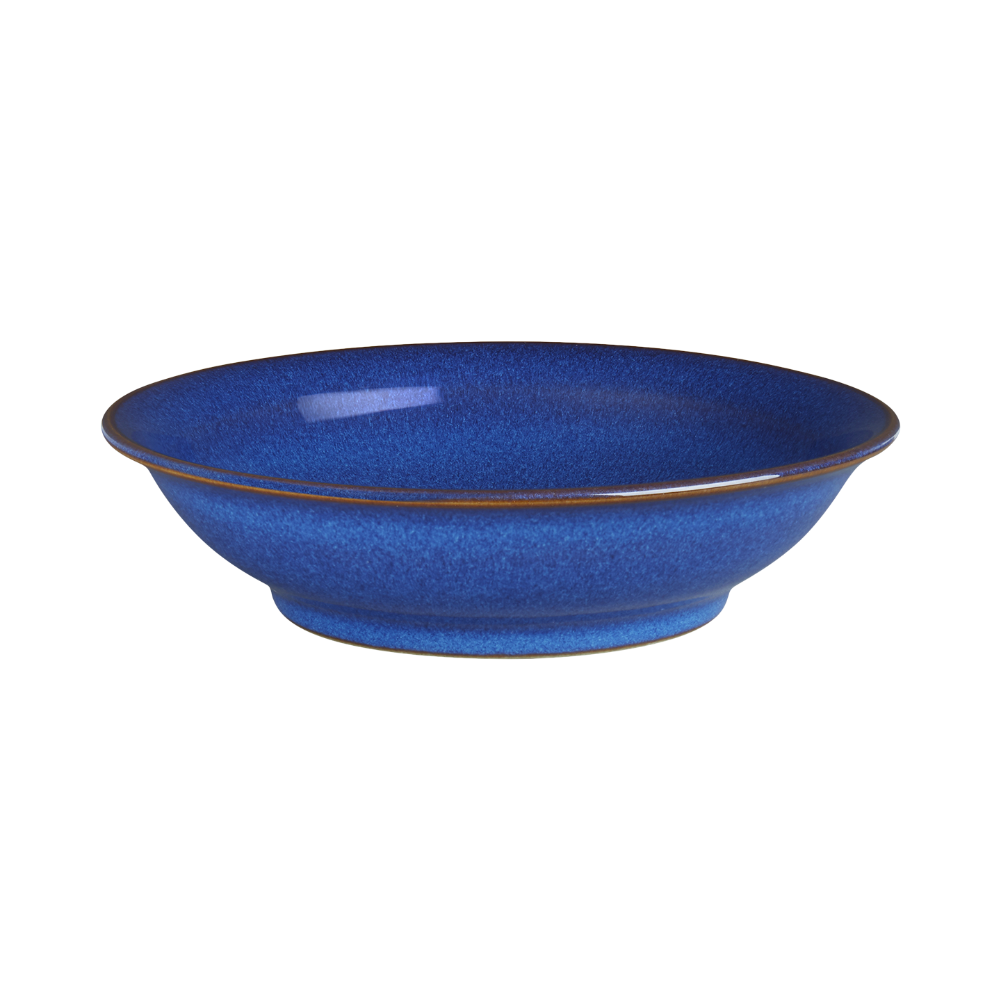 Imperial Blue Medium Shallow Bowl -