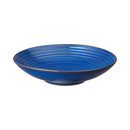 Imperial Blue Medium Ridged Bowl - Thumbnail 4