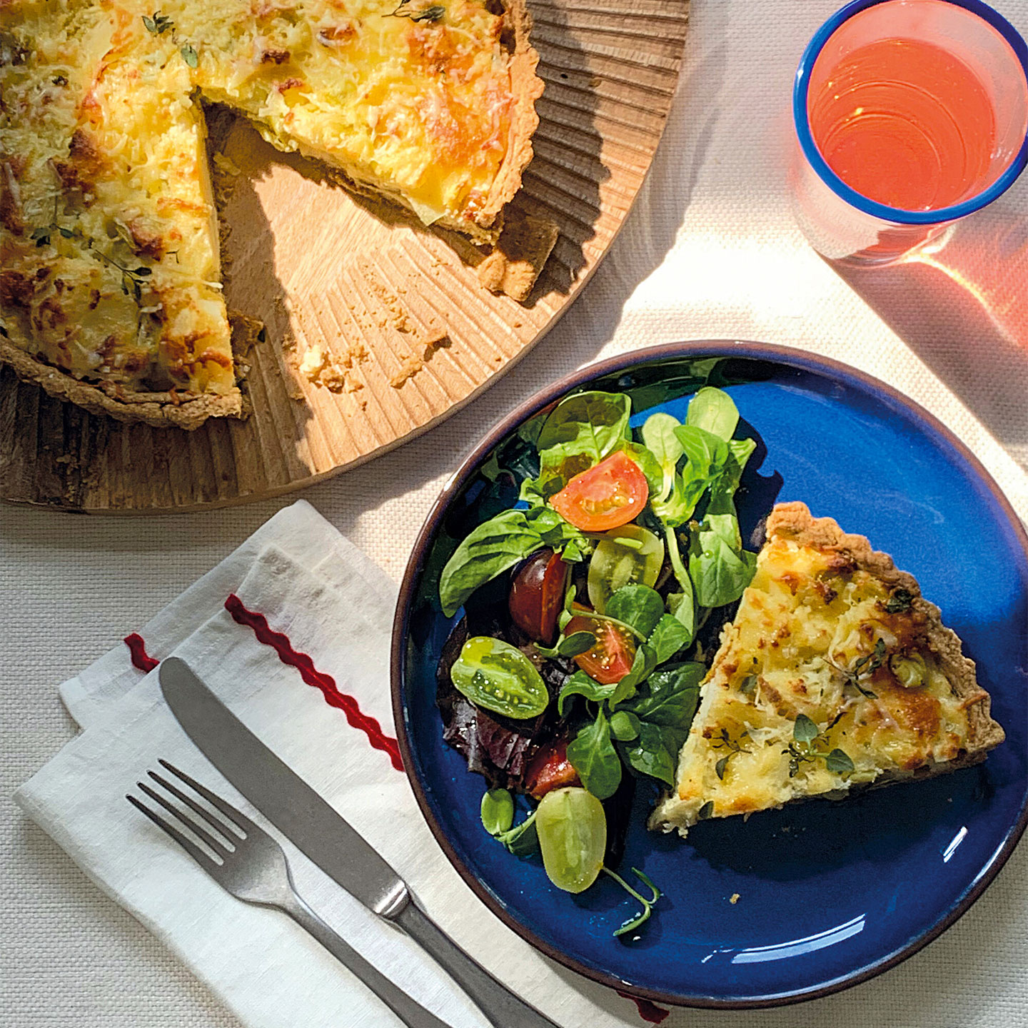 Imperial Blue Coupe Medium Plate