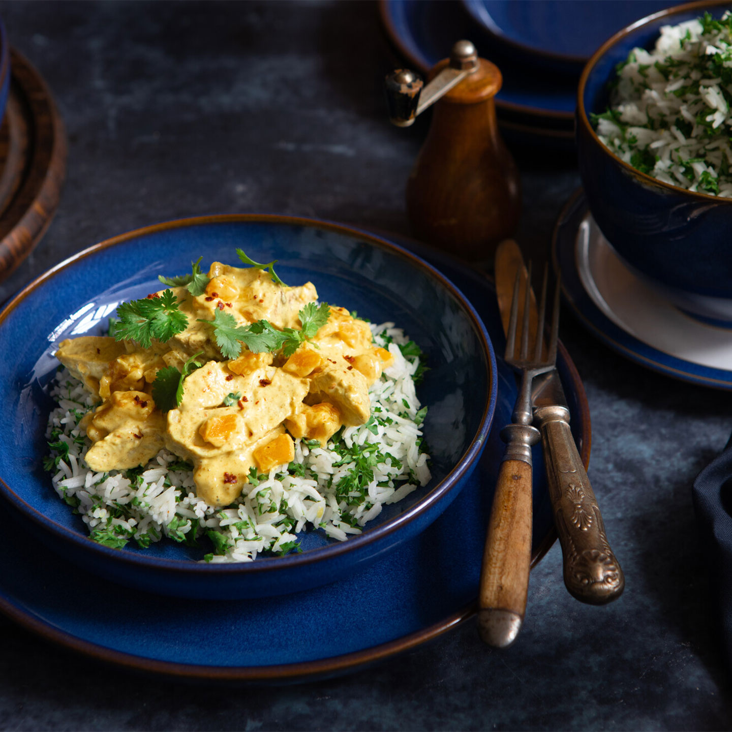 Imperial Blue Alt Pasta Bowl - Thumbnail 4