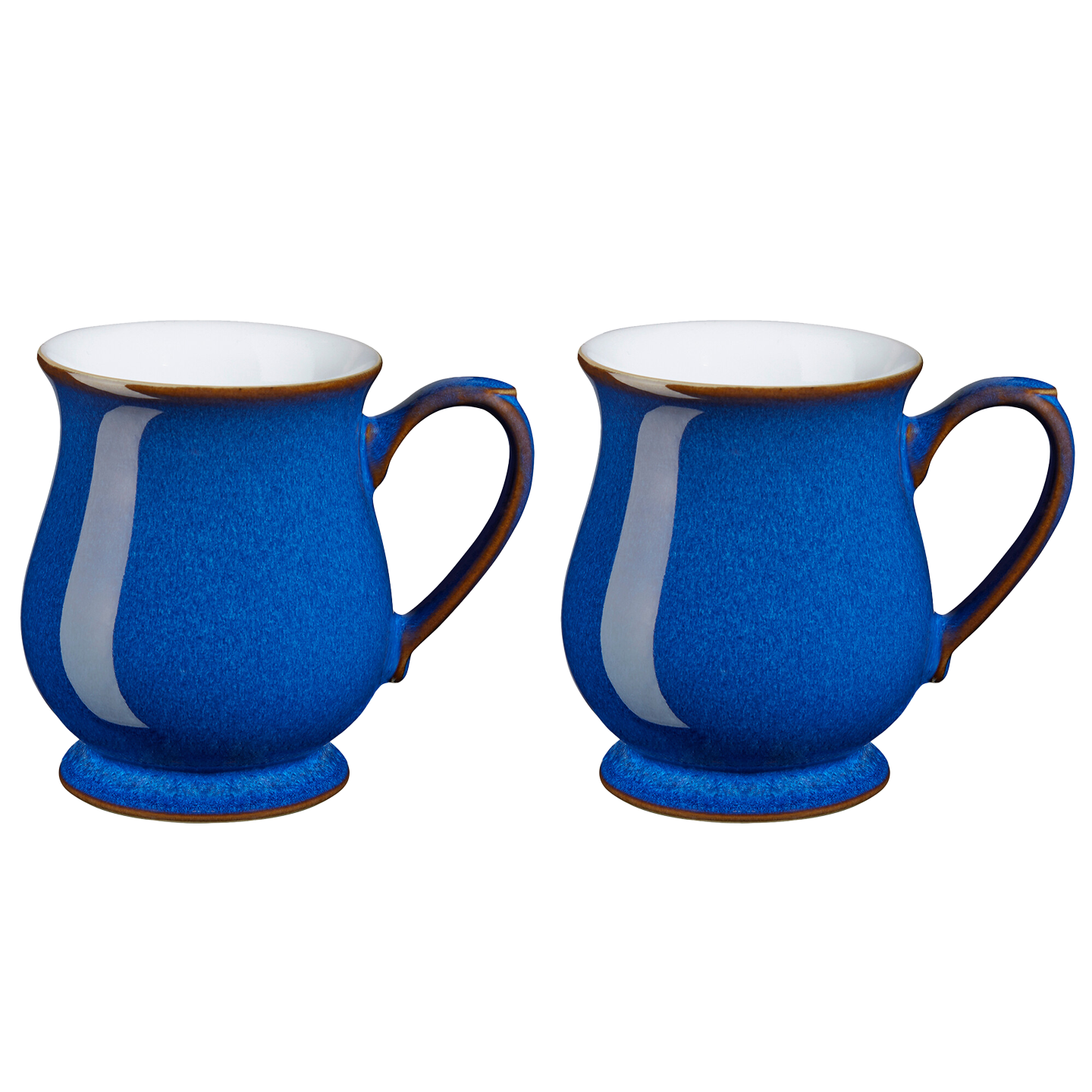 Imperial Blue Set Of 2 Craftsman Mugs