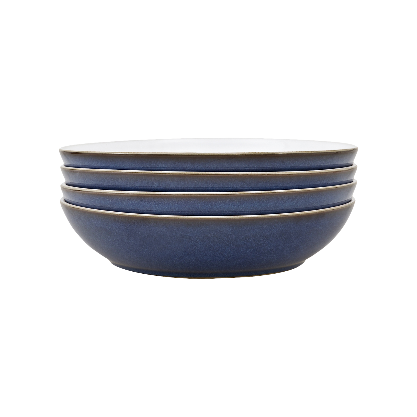 Imperial Blue Pasta Bowls - Set Of 4 -