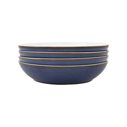 Imperial Blue Pasta Bowls - Set Of 4 - Thumbnail 2