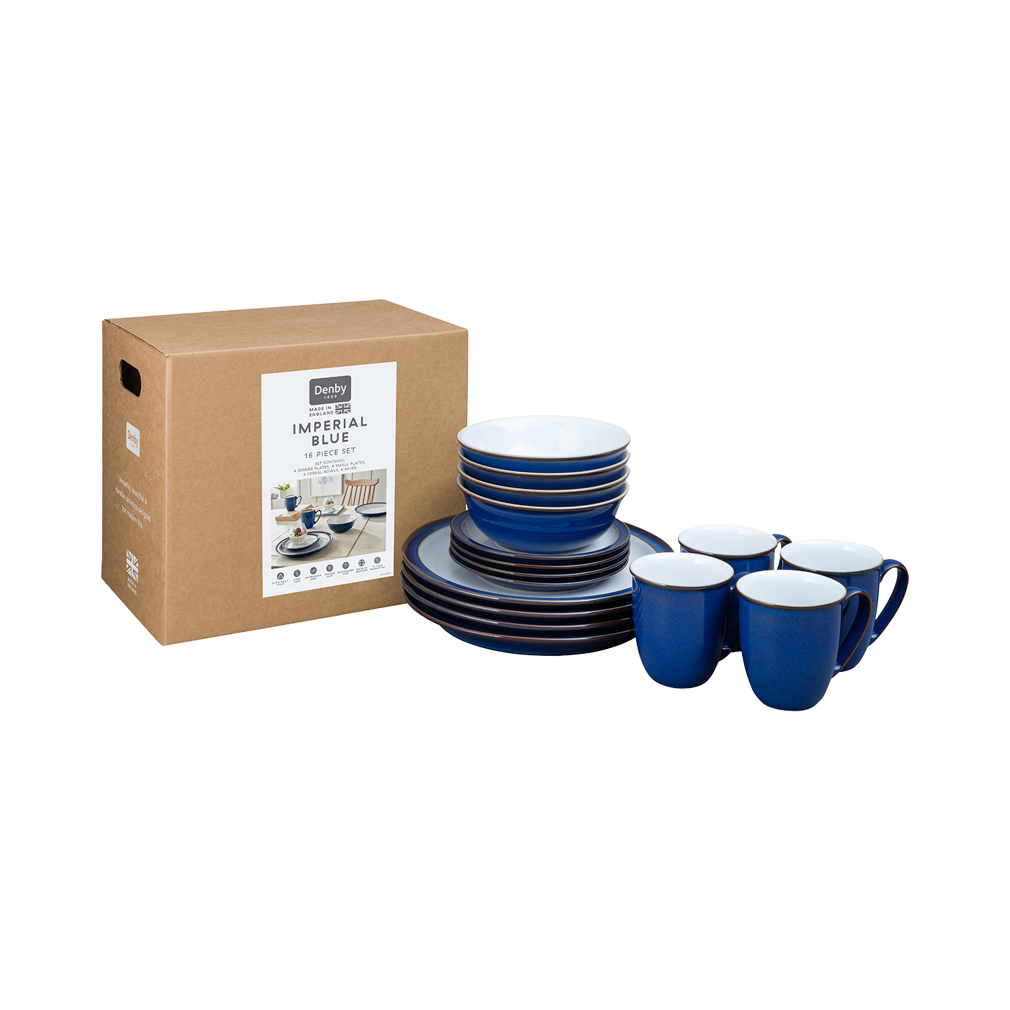 Dinner Sets Denby 希少スパイス入れセットImperial Blue インペリアル