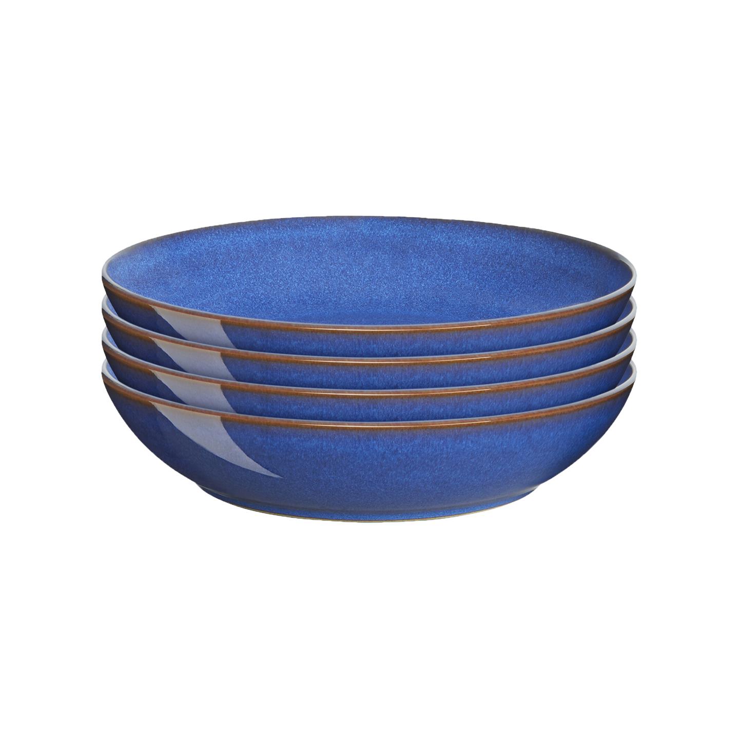 Imperial Blue Alt Pasta Bowls - Set Of 4 - Thumbnail 2