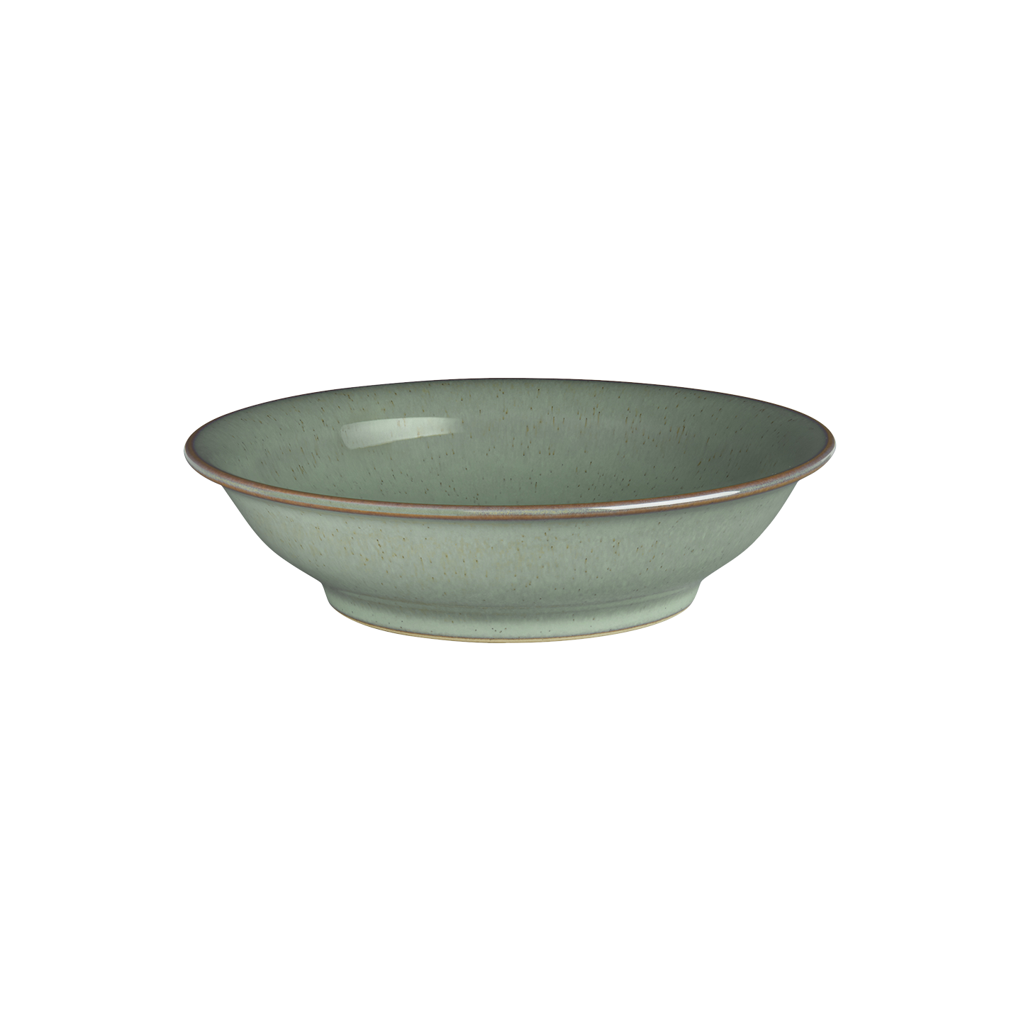 Regency Green Medium Shallow Bowl -
