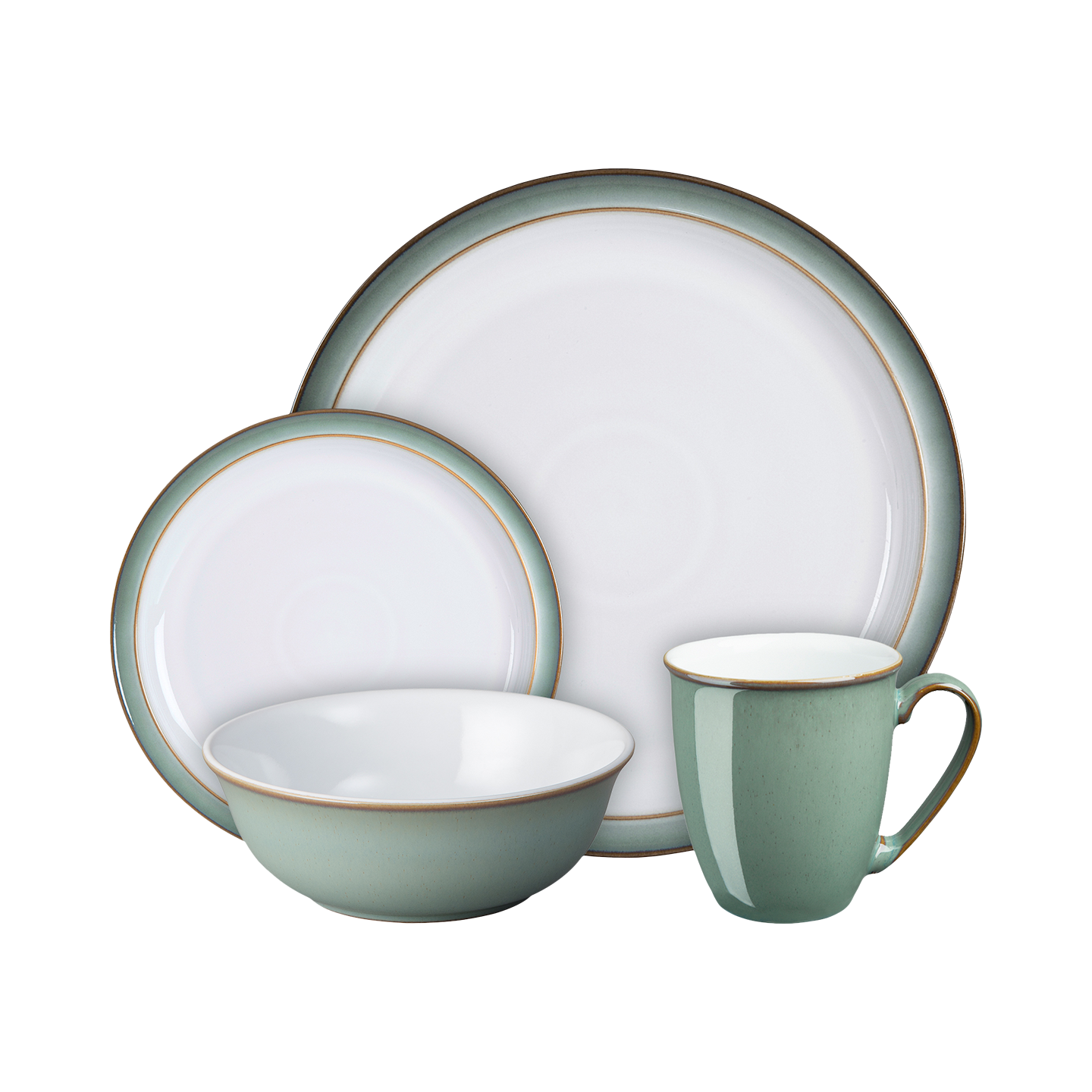 Regency Green 4 Piece Dinner Set -