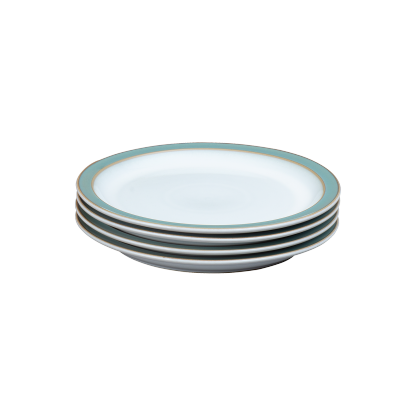 Regency Green Medium Plates - Set Of 4 - Thumbnail 4