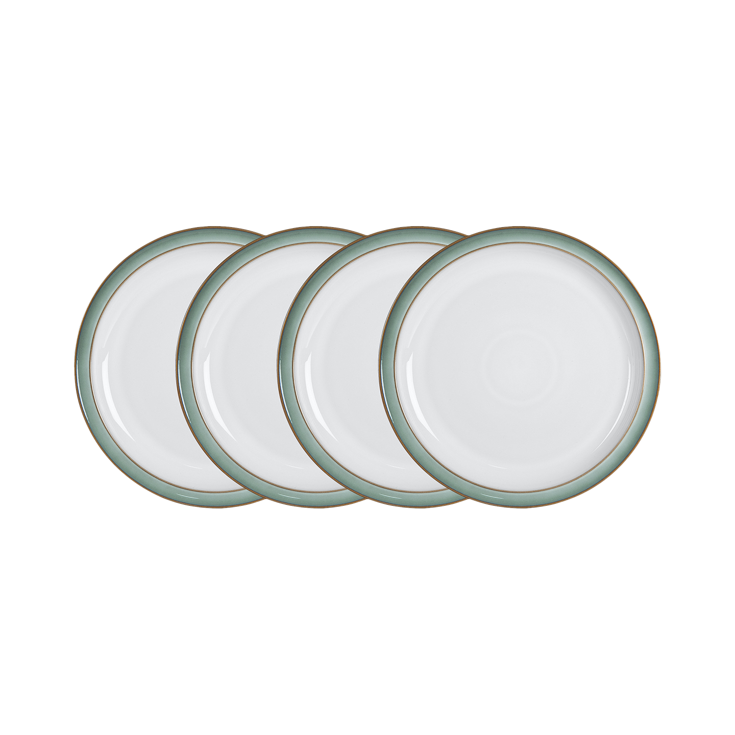 Regency Green Dinner Plates - Set Of 4 - Thumbnail 3