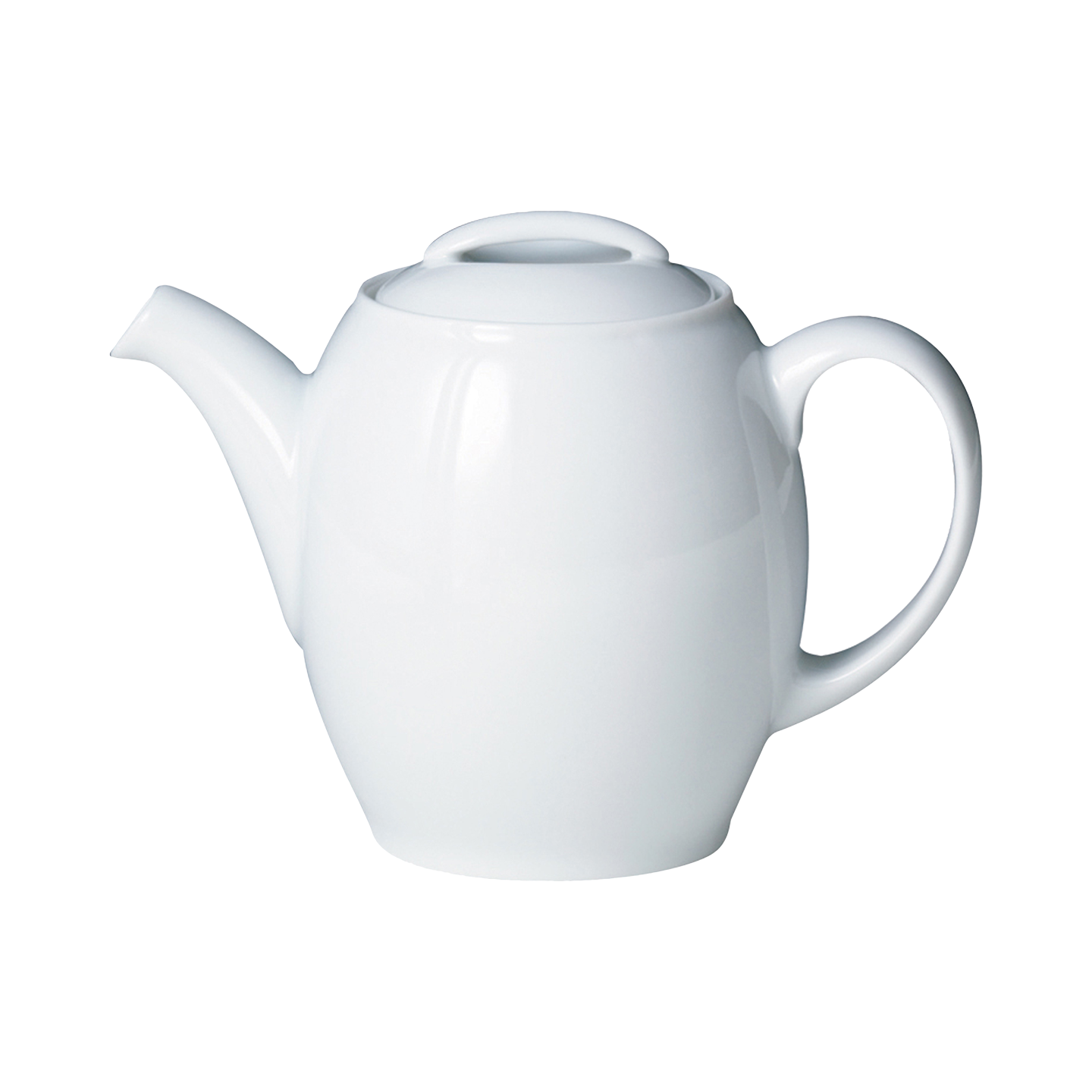 White By Denby Teapot -