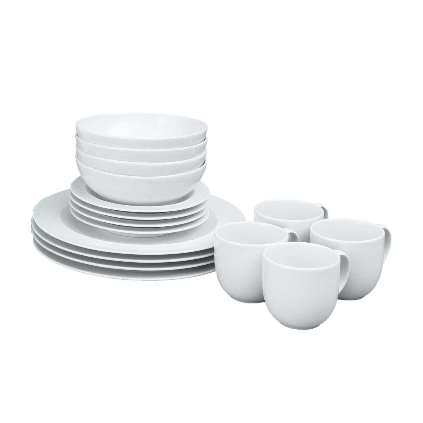 White By Denby 16 Piece Tableware Set