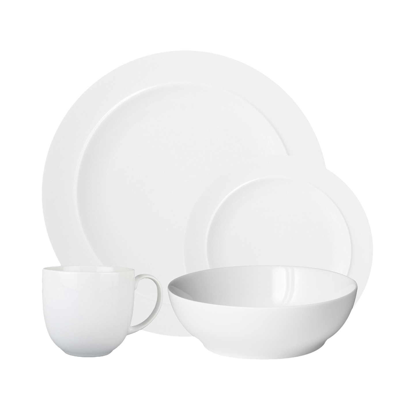 White By Denby 16 Piece Tableware Set