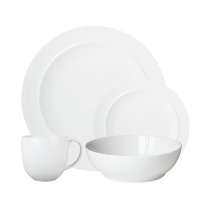 White By Denby 16 Piece Tableware Set