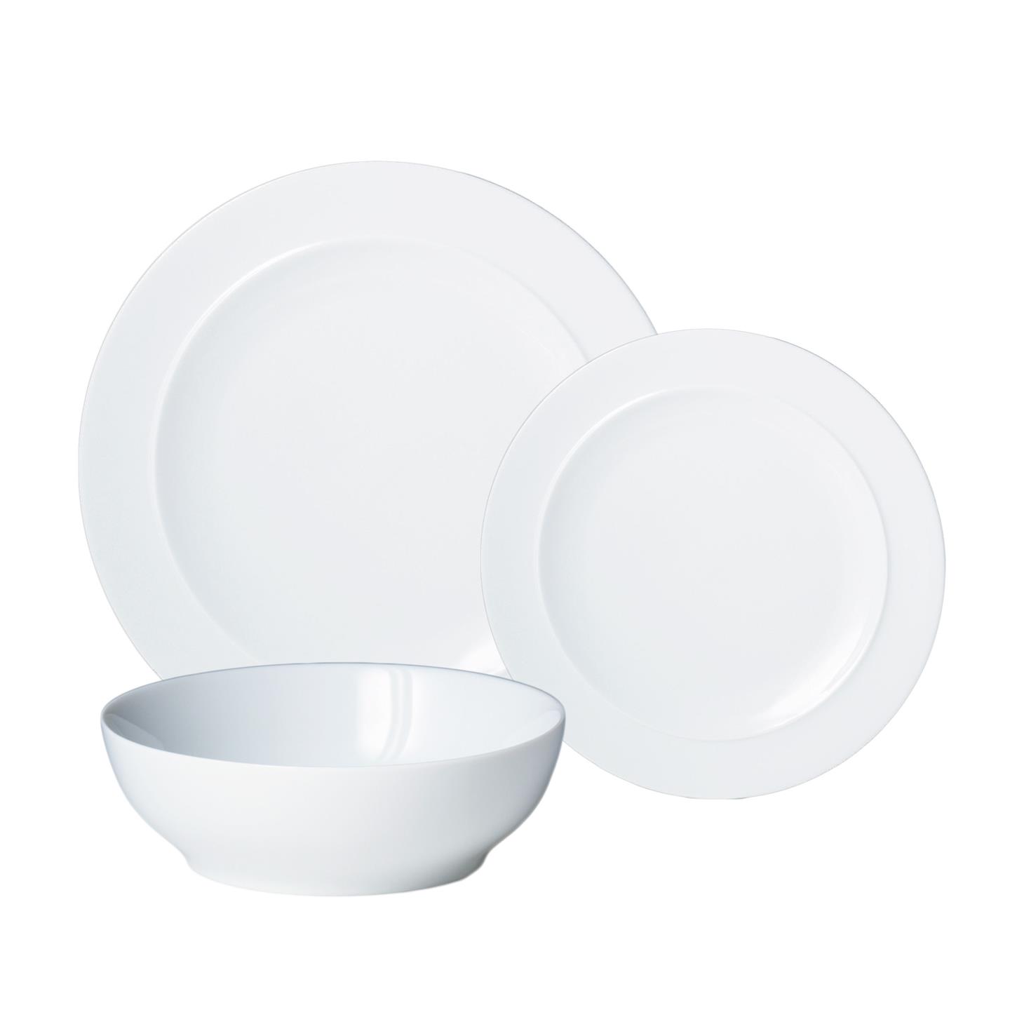 White By Denby 12 Piece Tableware Set-Din/Med/Cb (Usa)