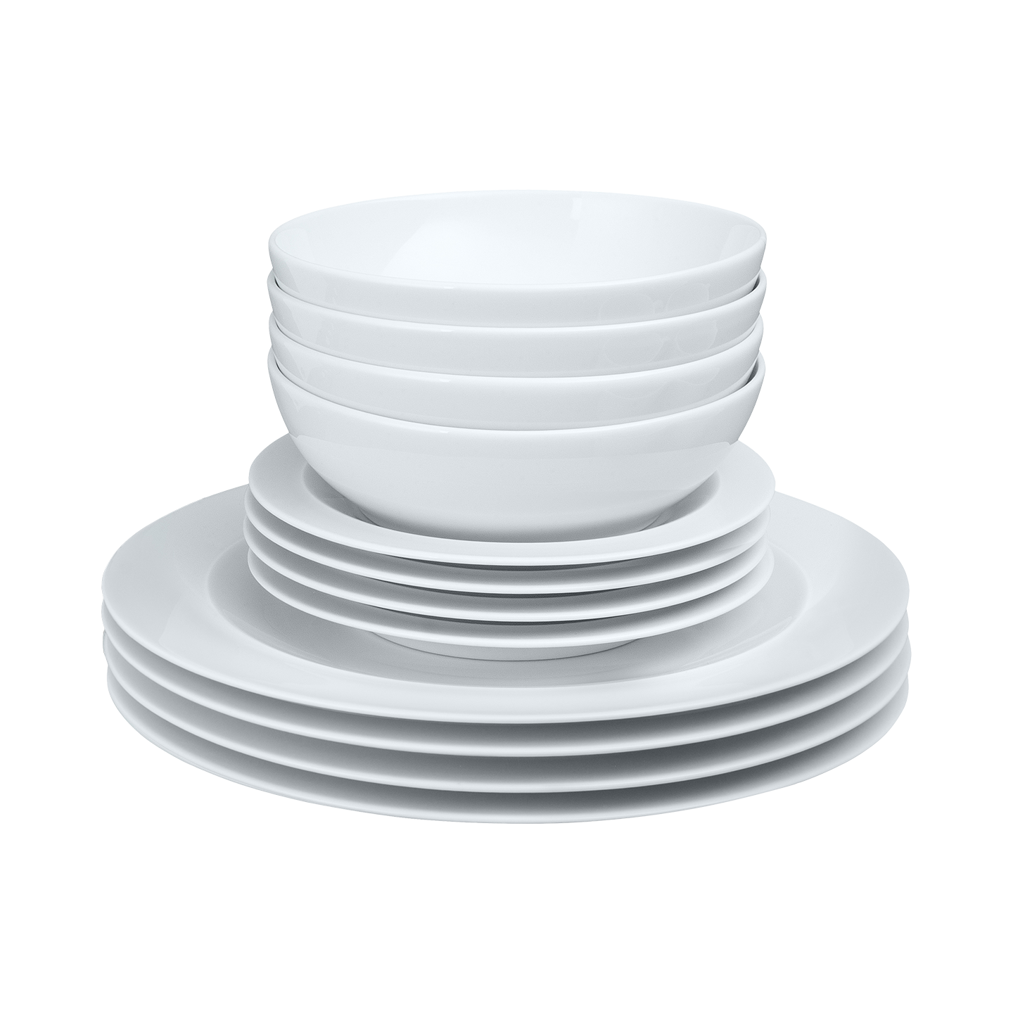 White By Denby 12 Piece Dinner Set -