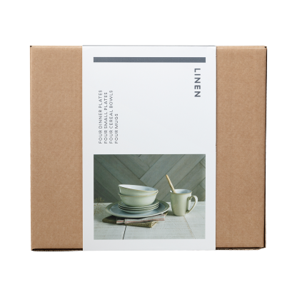 Linen 16 Piece Dinner Set