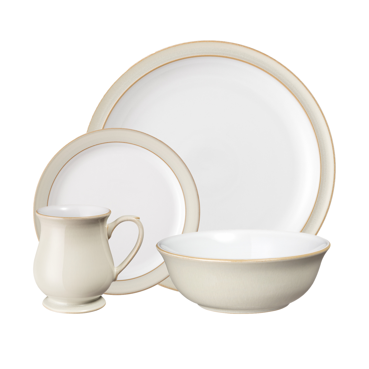 Linen 4 Piece Dinner Set