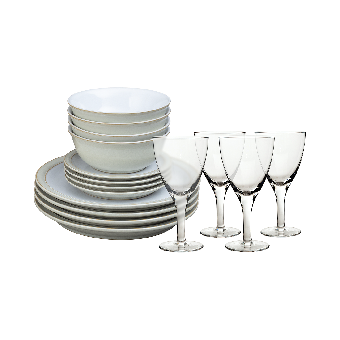 Linen 16 Piece Entertaining Set -