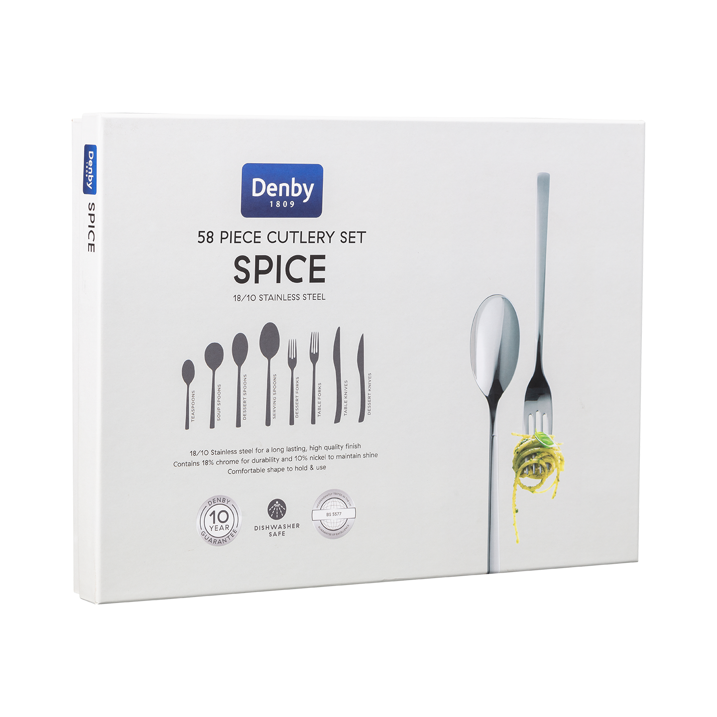 Spice 58 Piece Cutlery Set