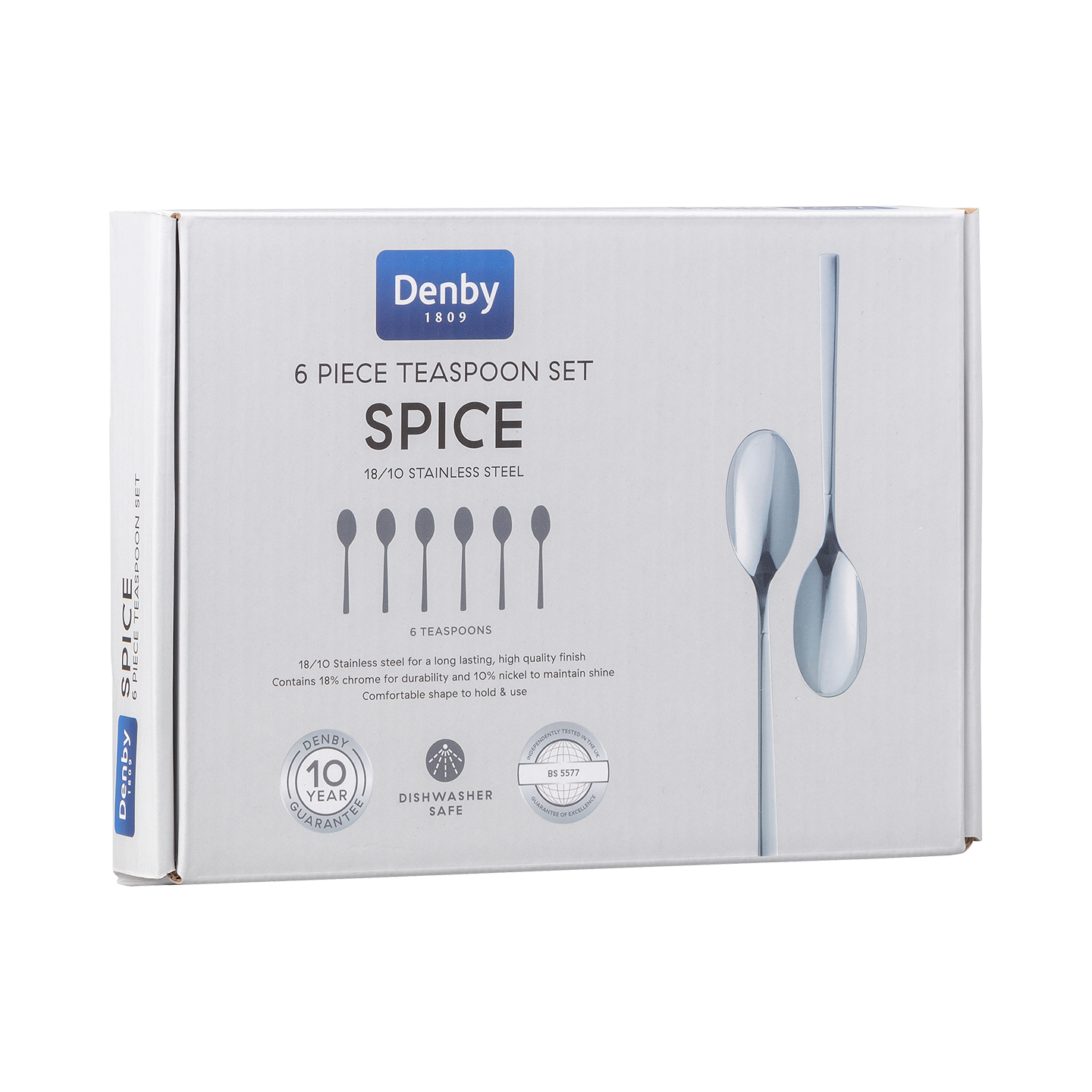 Spice 6 Piece Tea Spoon Set -