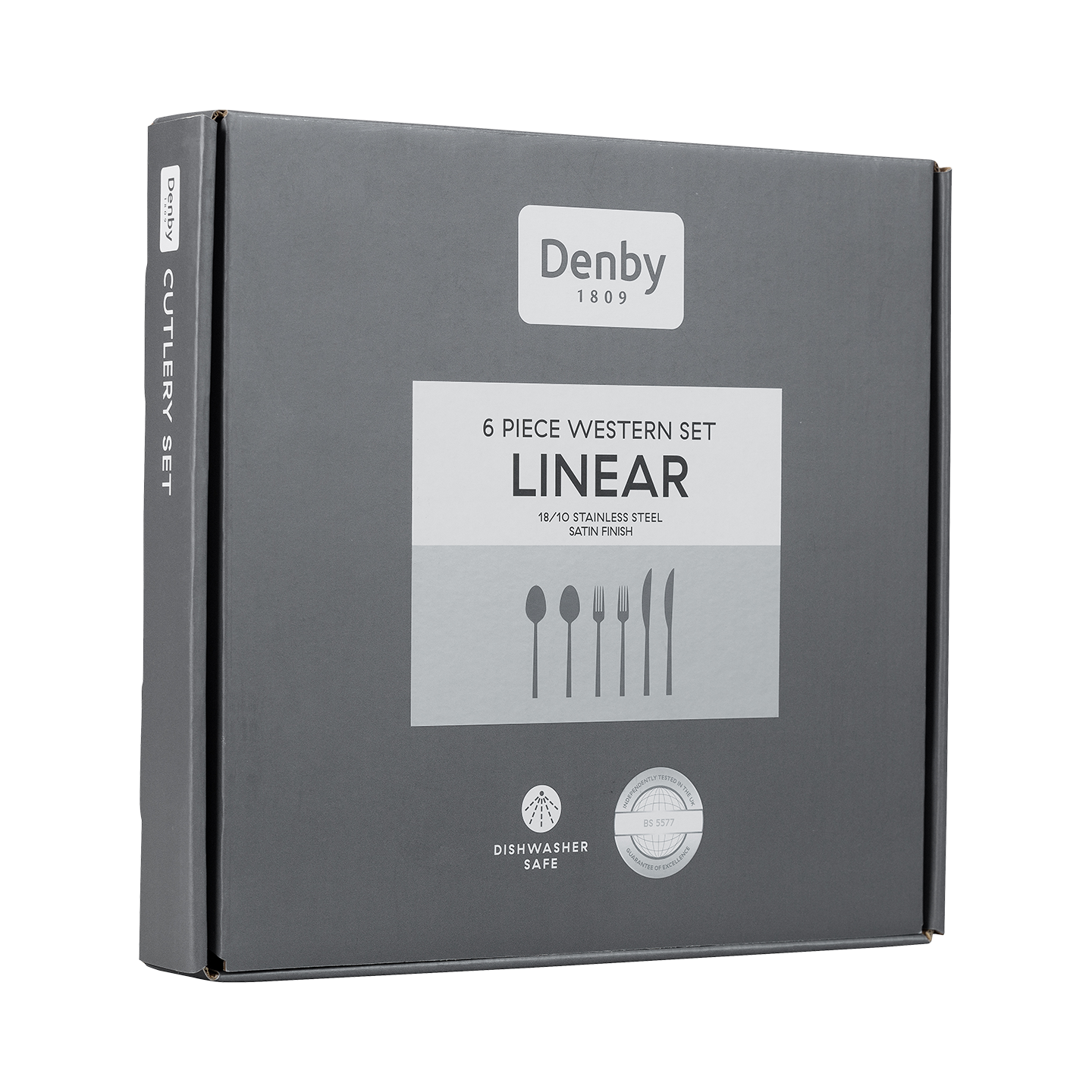 Linear 6 Piece Cutlery Set -