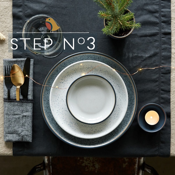 Step 3 Placesetting Step 3 Placesetting