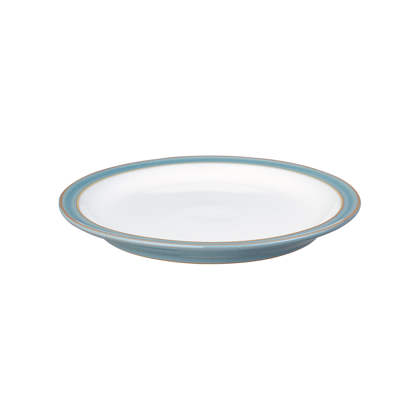 Azure Rimmed Dinner Plate