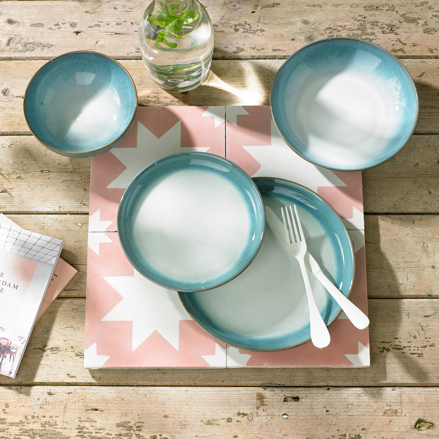 Azure Haze Coupe Small Plate