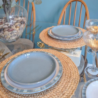 Azure Coupe Medium Plate