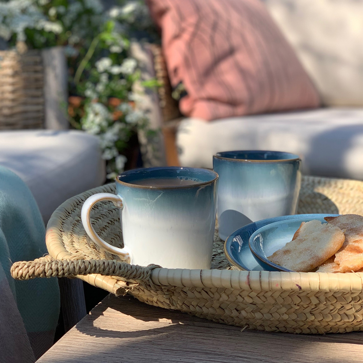 Azure Haze Large Mug