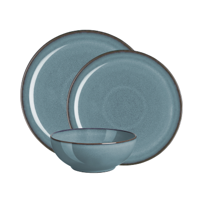Azure Coupe 12 Piece Dinnerware Set - Thumbnail 2