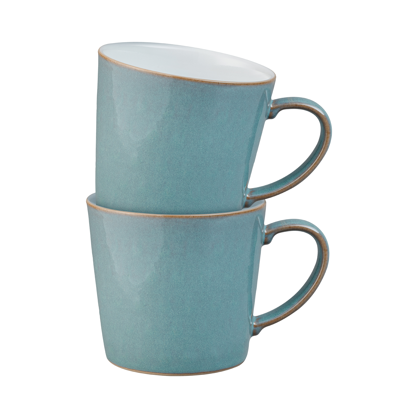 Azure Coupe Mugs - Set Of 2 -